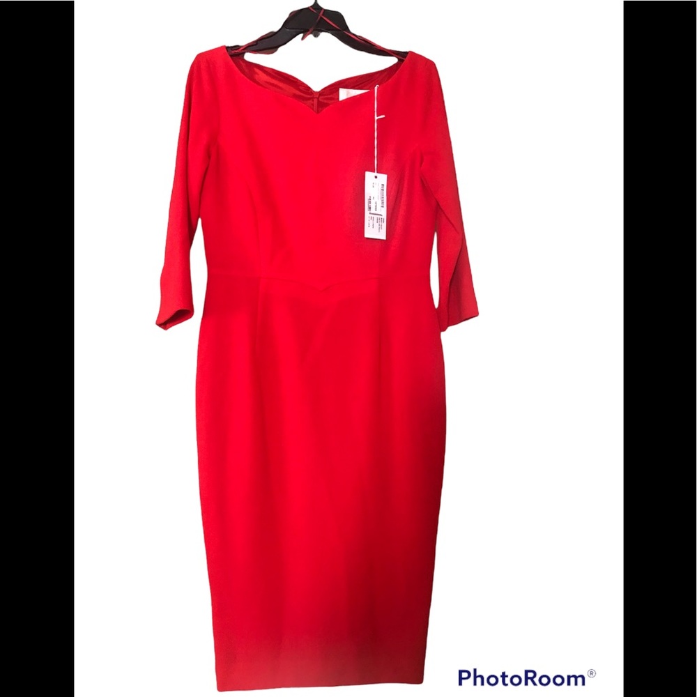 Goat Drew Sweetheart Neckline Pencil Dress